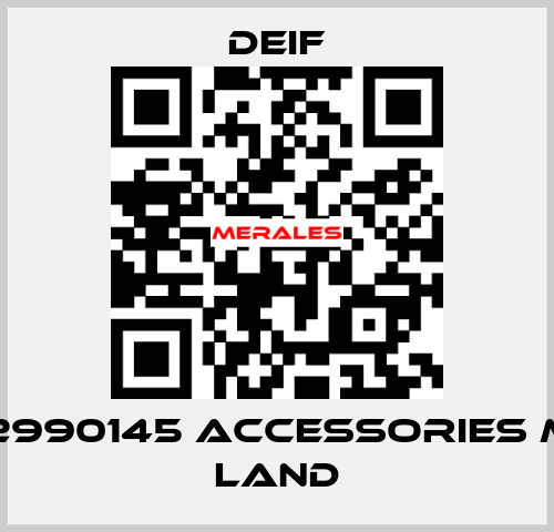 2912990145 Accessories ML-2 Land Deif