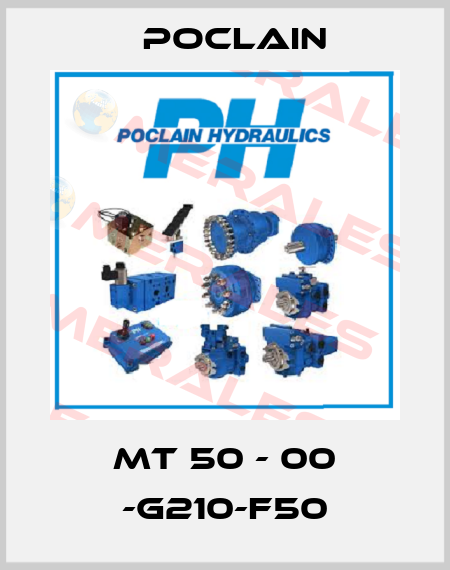 MT 50 - 00 -G210-F50 Poclain