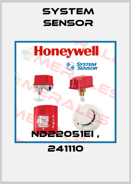 ND22051EI , 241110 System Sensor
