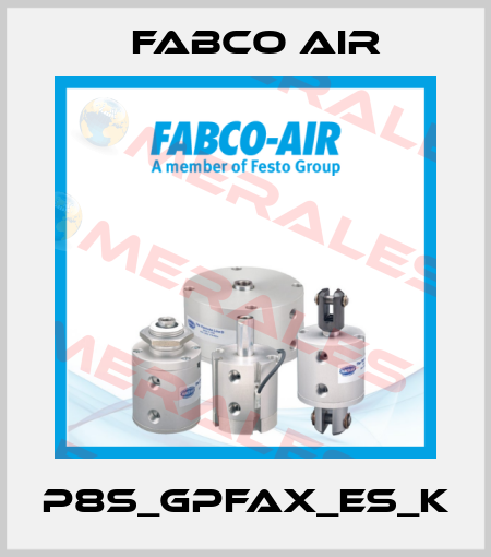 P8S_GPFAX_ES_K Fabco Air