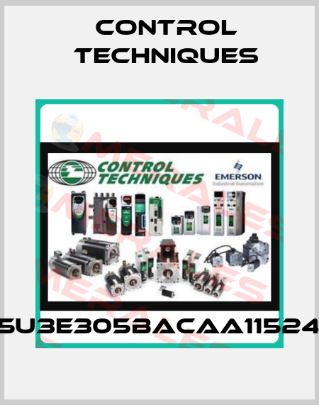 115U3E305BACAA115240 Control Techniques