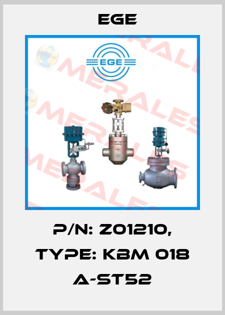 p/n: Z01210, Type: KBM 018 A-ST52 Ege