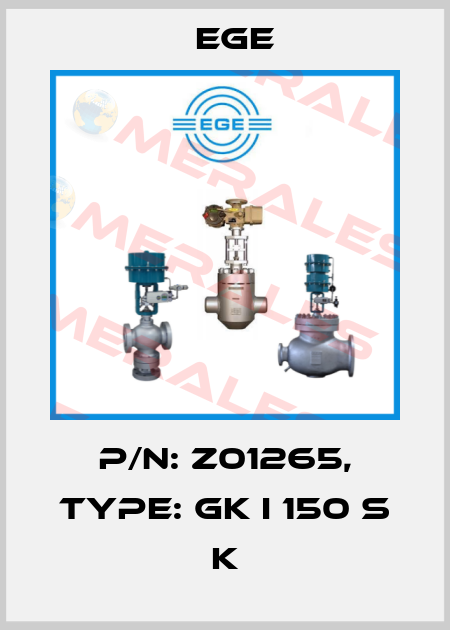 p/n: Z01265, Type: GK I 150 S K Ege