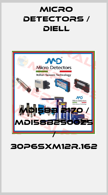 MDI58B 2170 / MDI58B2500Z5 / 30P6SXM12R.162
 Micro Detectors / Diell