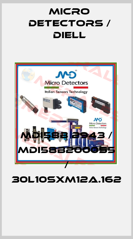 MDI58B 2943 / MDI58B2000S5 / 30L10SXM12A.162
 Micro Detectors / Diell