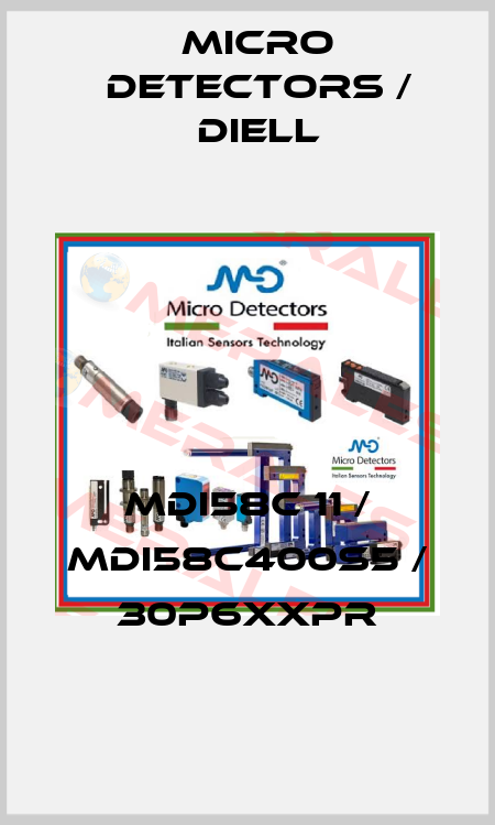 MDI58C 11 / MDI58C400S5 / 30P6XXPR
 Micro Detectors / Diell