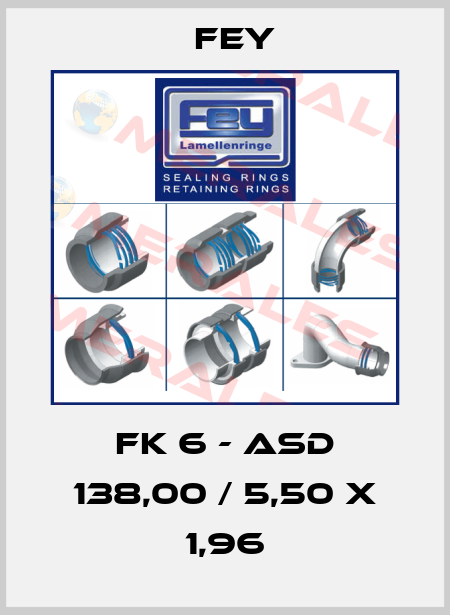 FK 6 - ASD 138,00 / 5,50 x 1,96 Fey