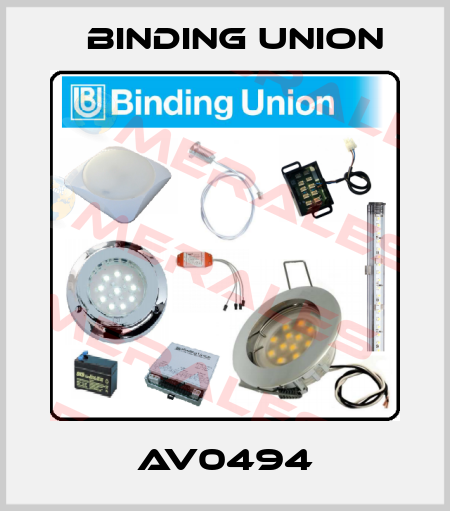AV0494 Binding Union