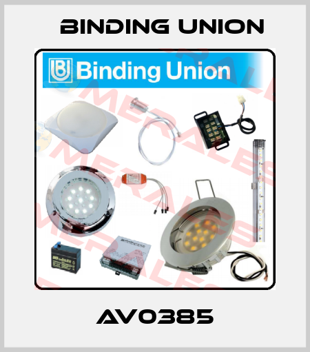 AV0385 Binding Union