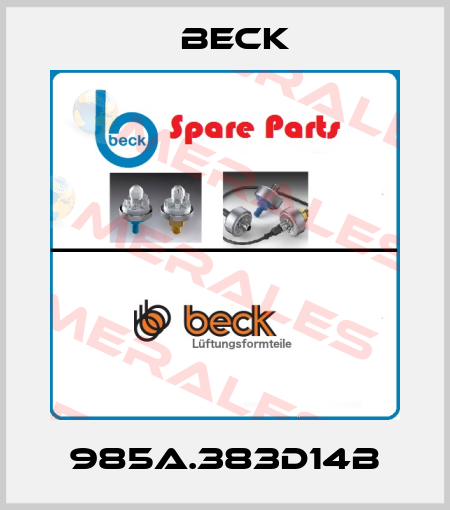 985A.383D14b Beck
