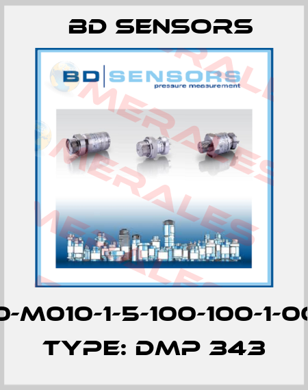 100-M010-1-5-100-100-1-000, Type: DMP 343 Bd Sensors