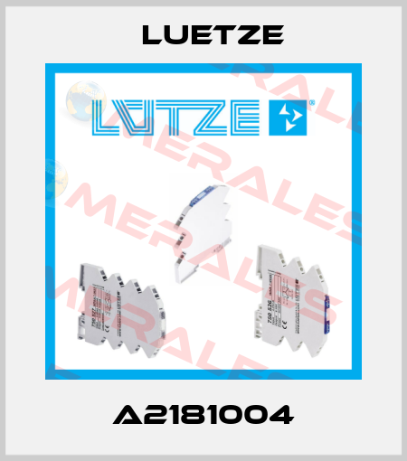 A2181004 Luetze