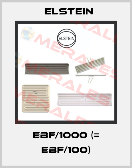 EBF/1000 (= EBF/100) Elstein