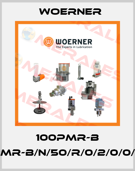 100PMR-B (PMR-B/N/50/R/0/2/0/0/0) Woerner