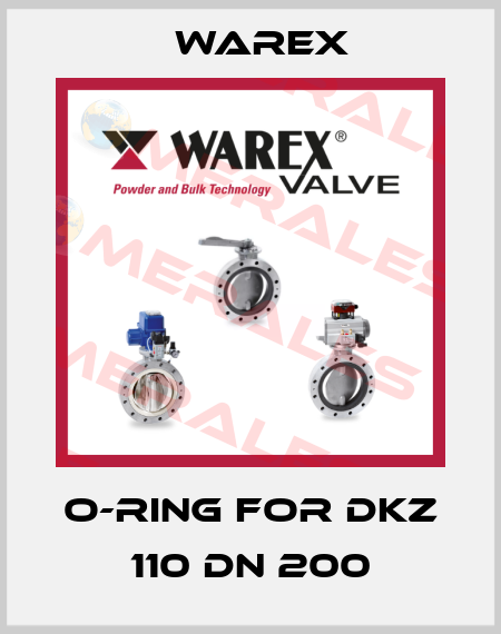 O-Ring for DKZ 110 DN 200 Warex