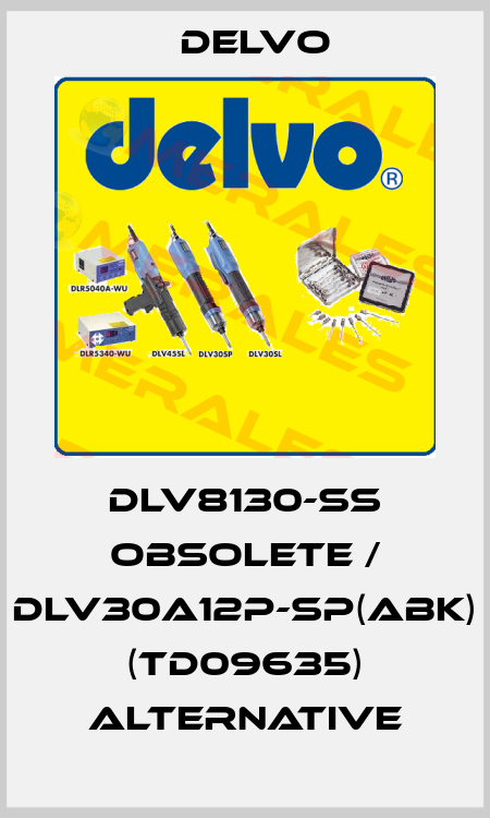 DLV8130-SS obsolete / DLV30A12P-SP(ABK) (TD09635) alternative Delvo
