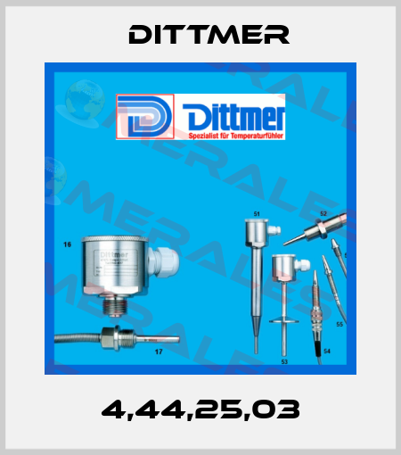 4,44,25,03 Dittmer
