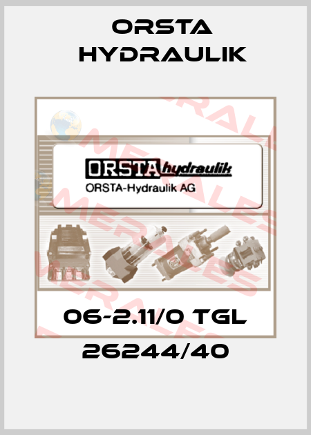 06-2.11/0 TGL 26244/40 Orsta Hydraulik