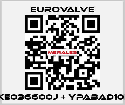 EKE036600J + YPABAD10L1 Eurovalve
