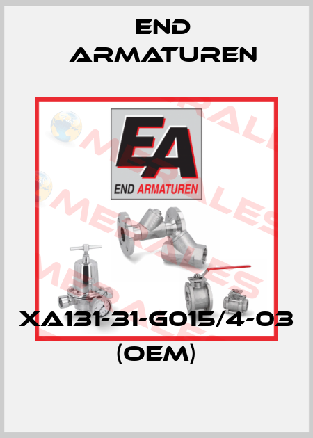 XA131-31-G015/4-03 (OEM) End Armaturen