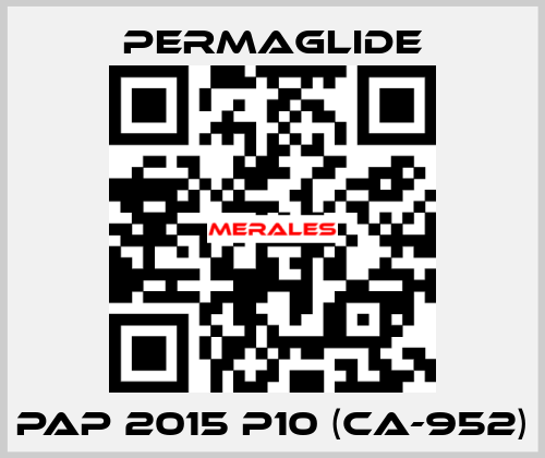 PAP 2015 P10 (CA-952) Permaglide