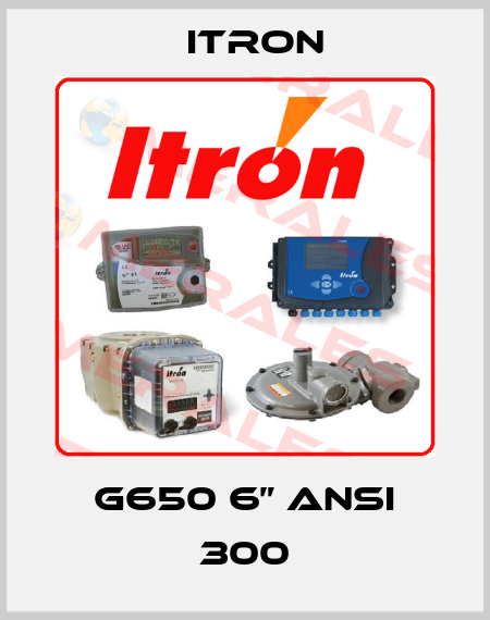 G650 6” ANSI 300 Itron
