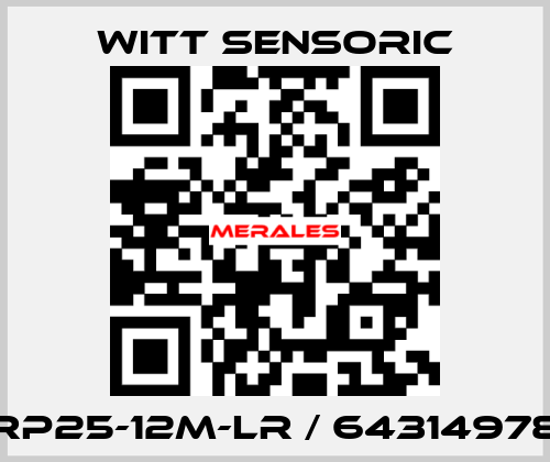 RP25-12M-LR / 64314978 Witt Sensoric