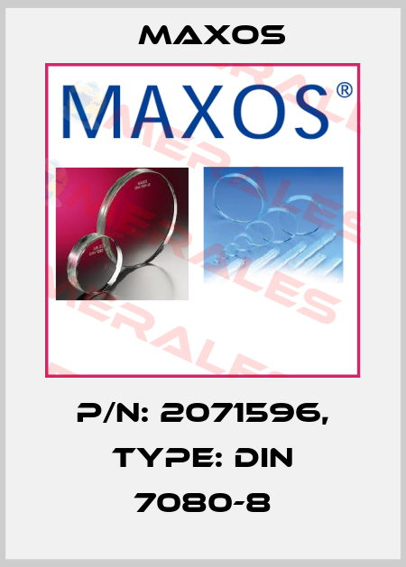 P/N: 2071596, Type: DIN 7080-8 Maxos