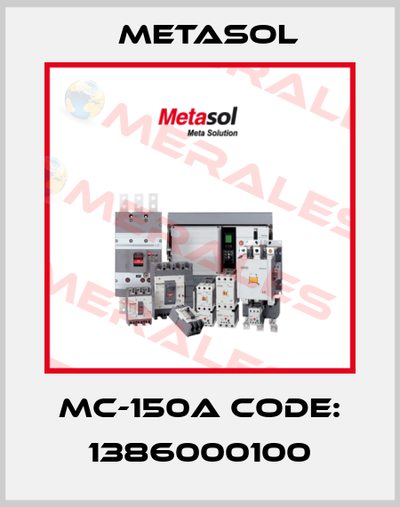 MC-150a Code: 1386000100 Metasol
