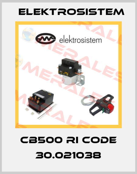 CB500 RI code 30.021038 Elektrosistem