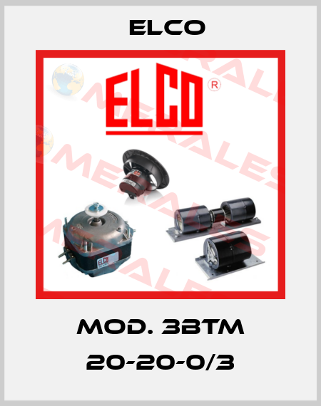MOD. 3BTM 20-20-0/3 Elco