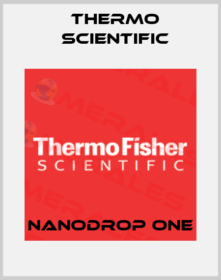 NanoDrop One Thermo Scientific
