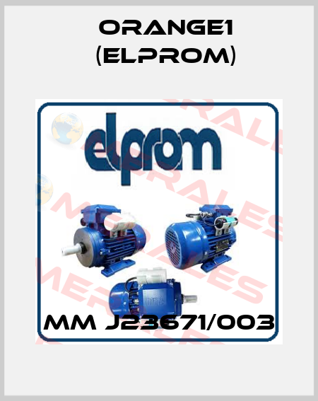 MM J23671/003 ORANGE1 (Elprom)