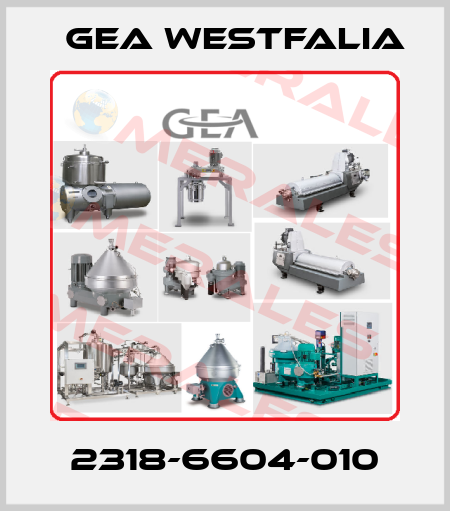 2318-6604-010 Gea Westfalia