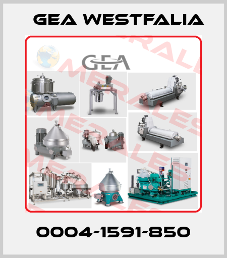 0004-1591-850 Gea Westfalia
