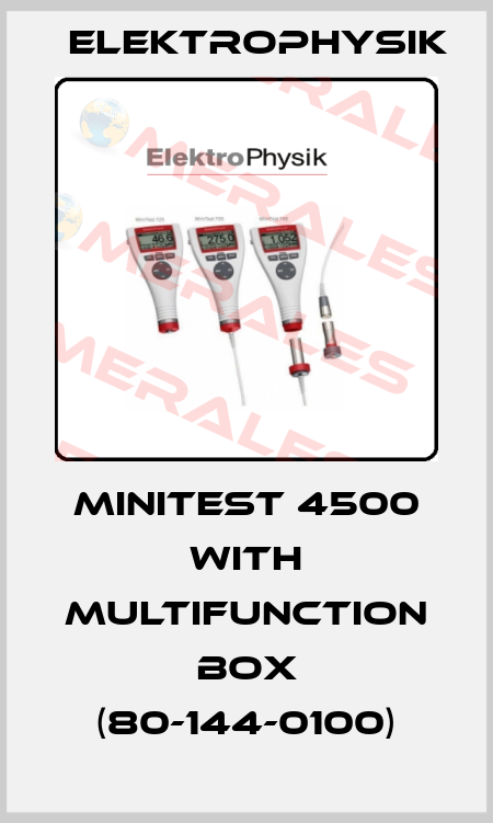 MiniTest 4500 with multifunction box (80-144-0100) ElektroPhysik
