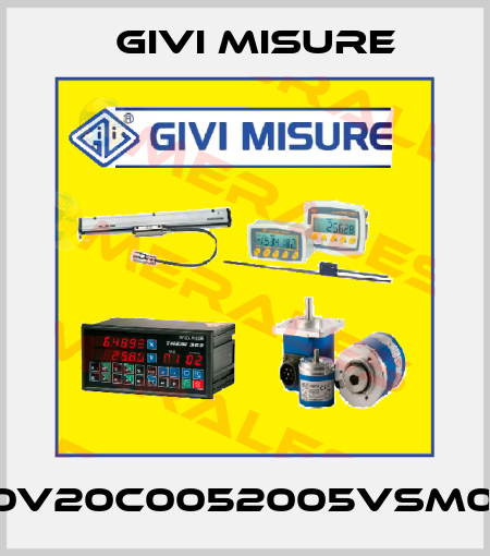 GVS600V20C0052005VSM04/SCG3 Givi Misure