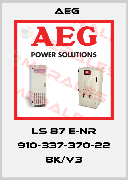 LS 87 E-NR 910-337-370-22 8K/V3 AEG