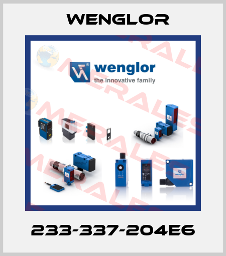 233-337-204E6 Wenglor