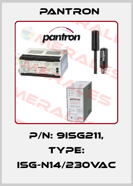 p/n: 9ISG211, Type: ISG-N14/230VAC Pantron