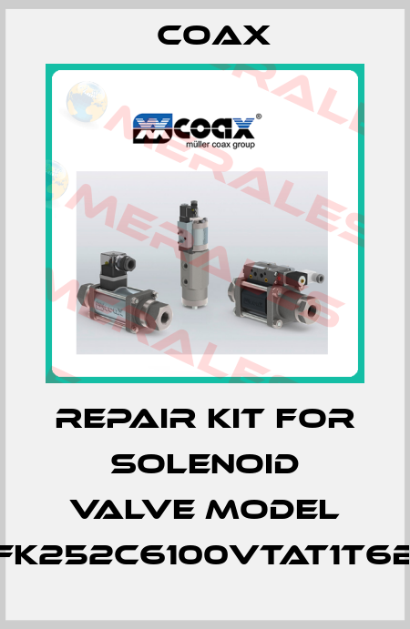 Repair kit for solenoid valve model FK252C6100VTAT1T6B Coax