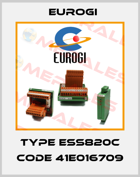 Type ESS820C Code 41E016709 Eurogi
