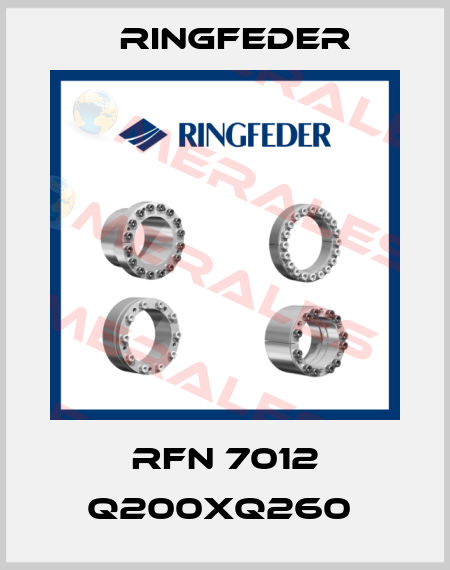 RFN 7012 Q200XQ260  Ringfeder