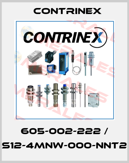 605-002-222 / S12-4MNW-000-NNT2 Contrinex