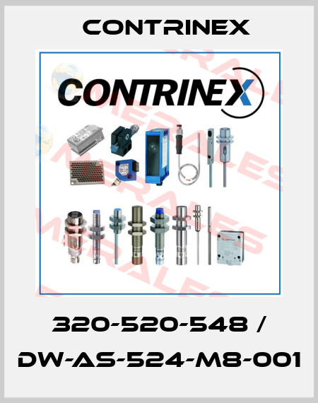 320-520-548 / DW-AS-524-M8-001 Contrinex