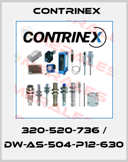 320-520-736 / DW-AS-504-P12-630 Contrinex