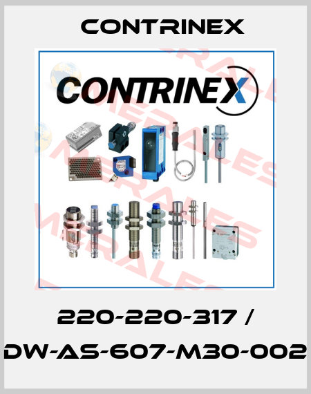 220-220-317 / DW-AS-607-M30-002 Contrinex