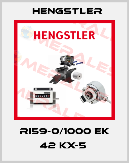 RI59-0/1000 EK 42 KX-5  Hengstler