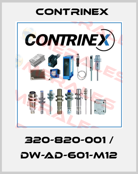 320-820-001 / DW-AD-601-M12 Contrinex