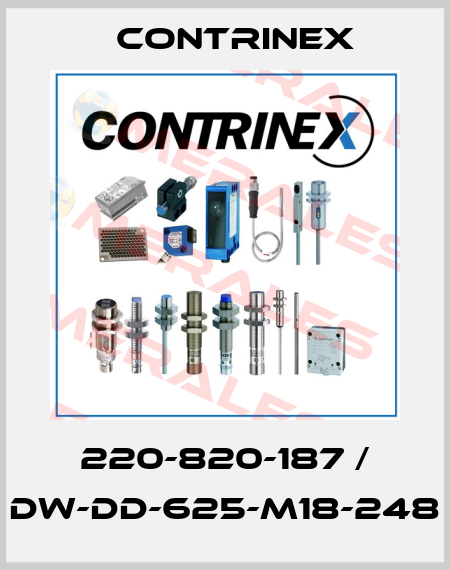 220-820-187 / DW-DD-625-M18-248 Contrinex